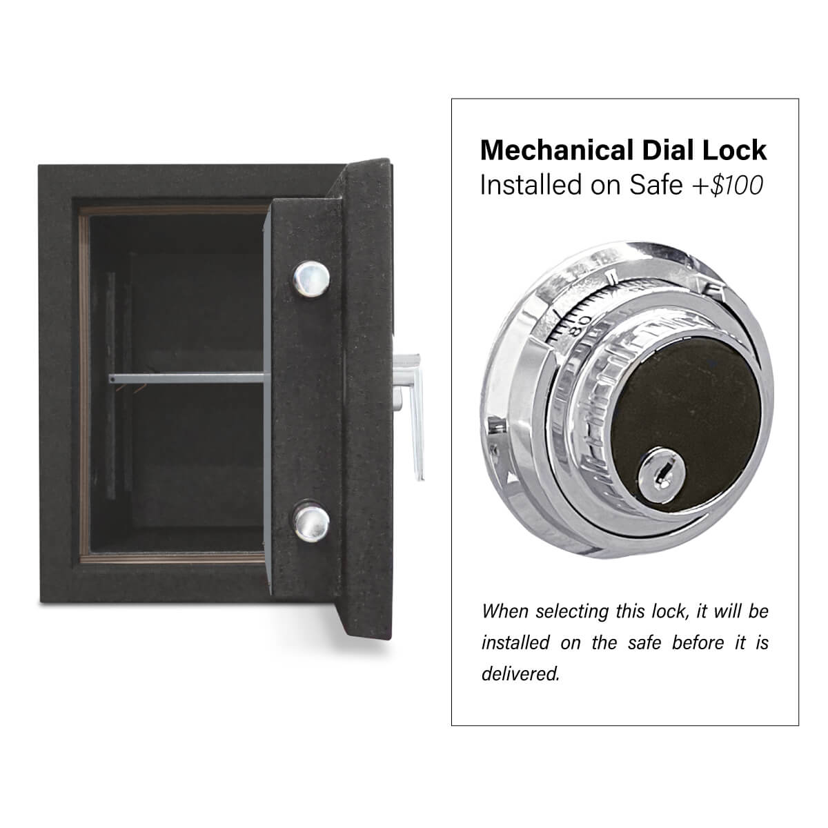 Concrete Composite Burglary Safe CS20