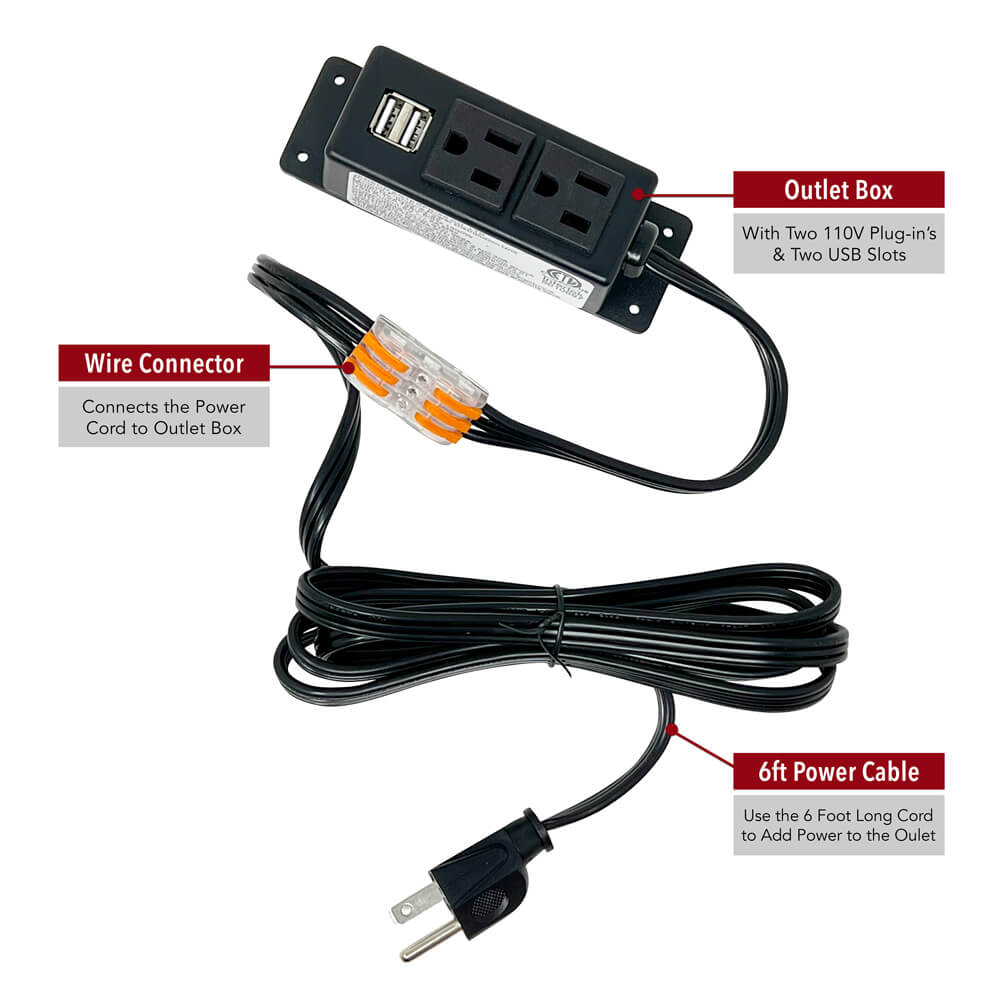 Electrical Power Outlet Kit