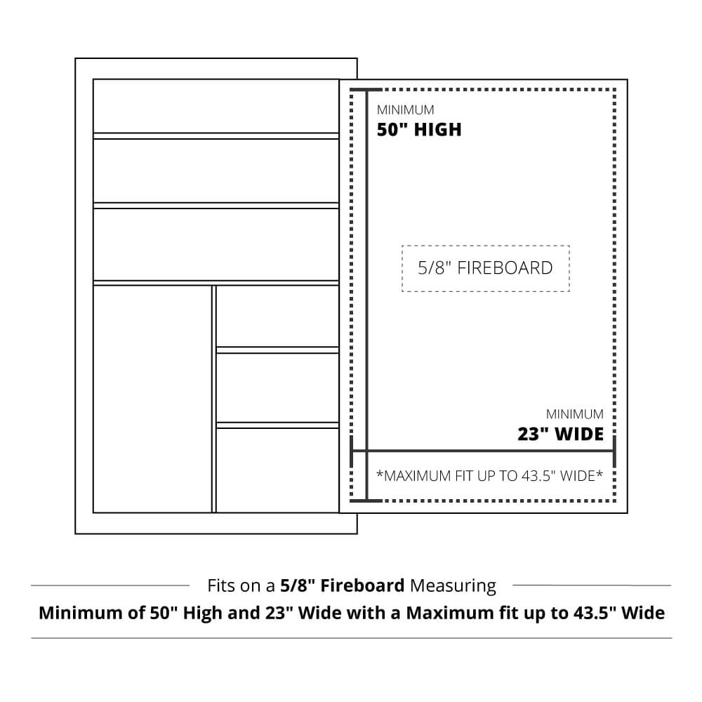 Stealth Medium Molle Gun Safe Door Panel Organizer - Dean Safe 