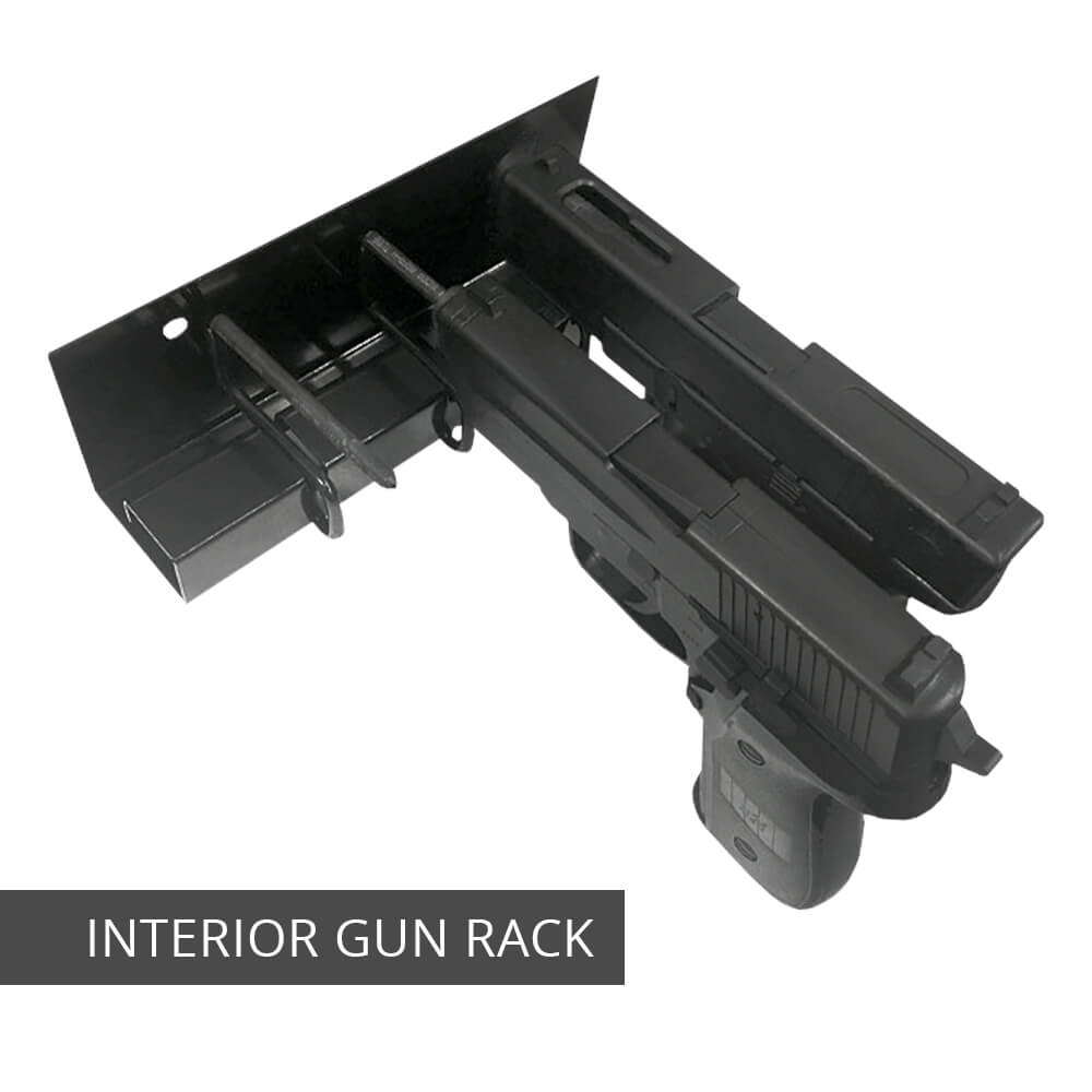 Stealth Handgun Hanger Safe Quick Access Electronic Pistol Security Box - Dean Safe 